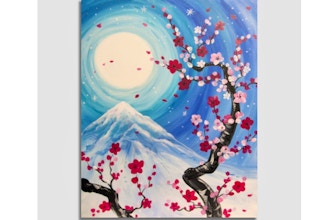 Paint Nite: Blossoms in Bloom (Ages 18+)